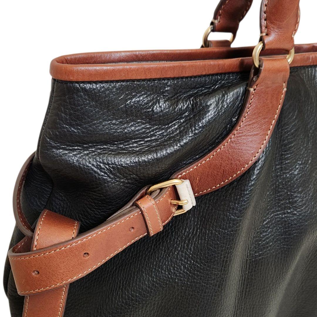 ポールスミス Paul Smith ミニボストンバッグ 本革 レザー シボ革