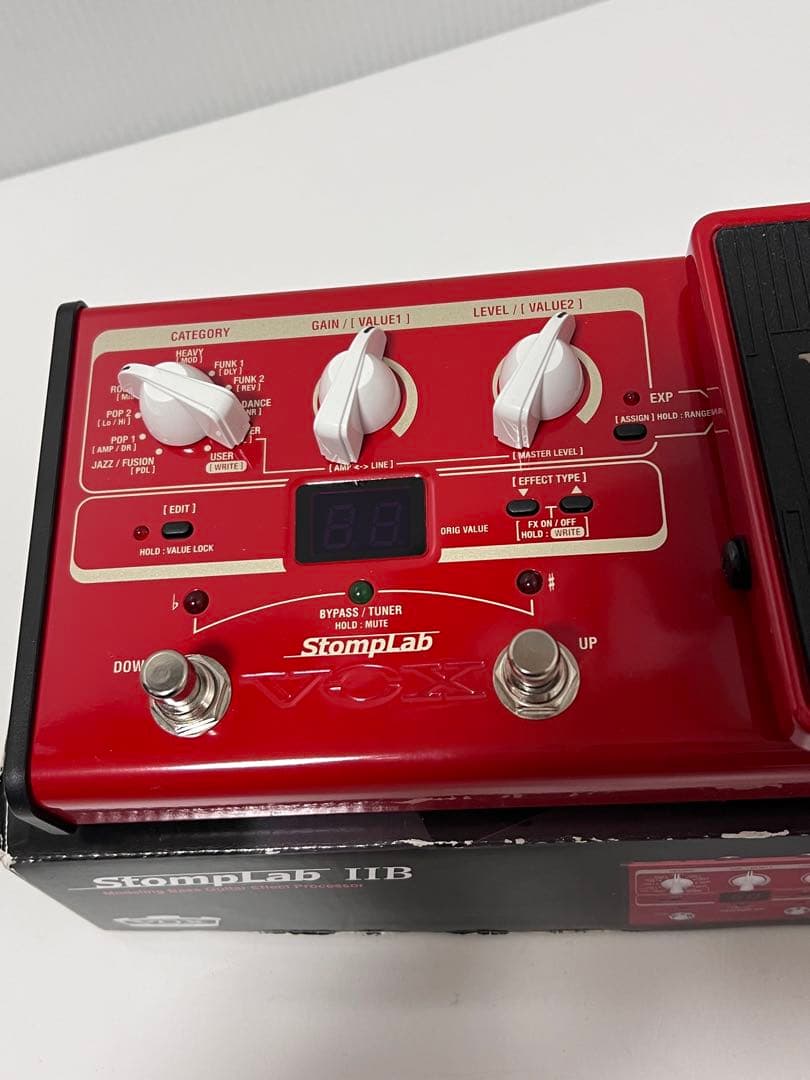新品 VOX StompLab IIB ベース用マルチエフェクター　日本製