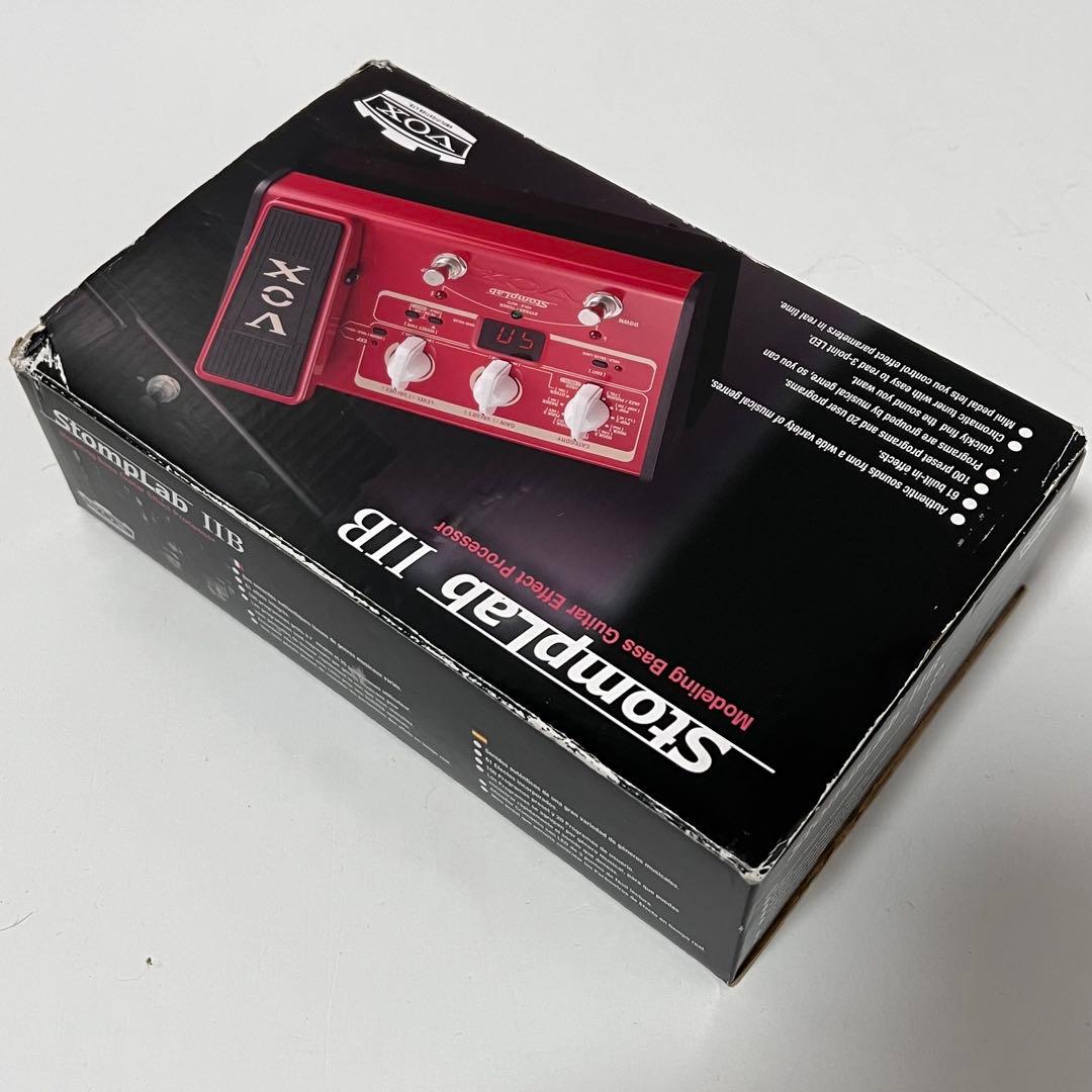 新品 VOX StompLab IIB ベース用マルチエフェクター　日本製