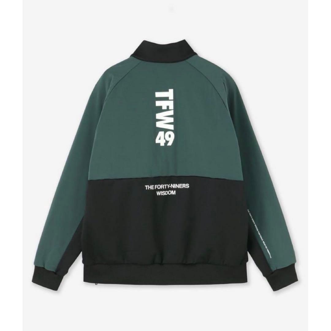 新品【定価3.9万】TFW49 / COMBINATION HALF ZIP