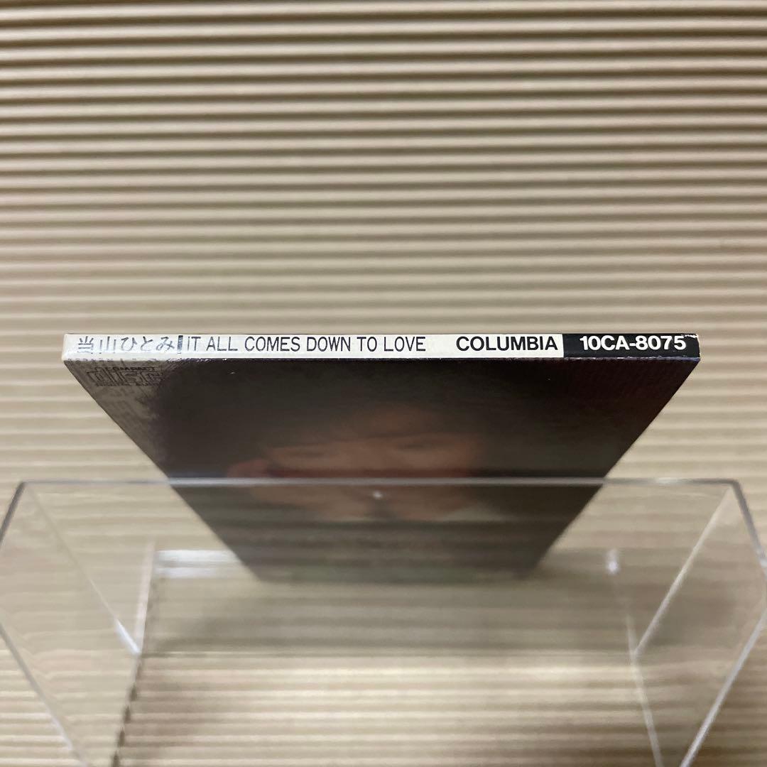 当山ひとみ It All Comes Down To Love 8cm cd