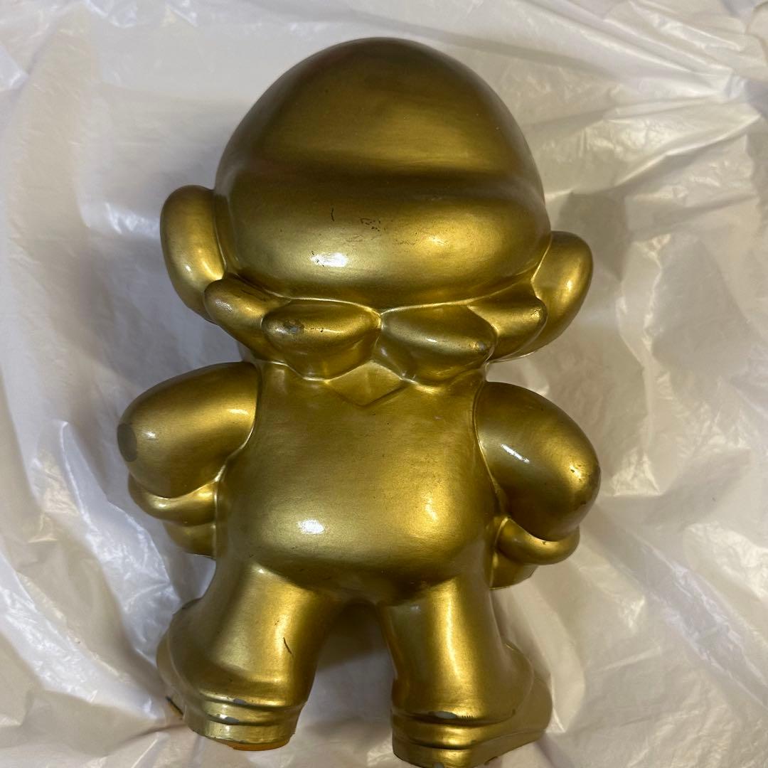 非売品　任天堂 店頭ディスプレイ 黄金　ゴールド マリオ 像　フィギュア　レトロ