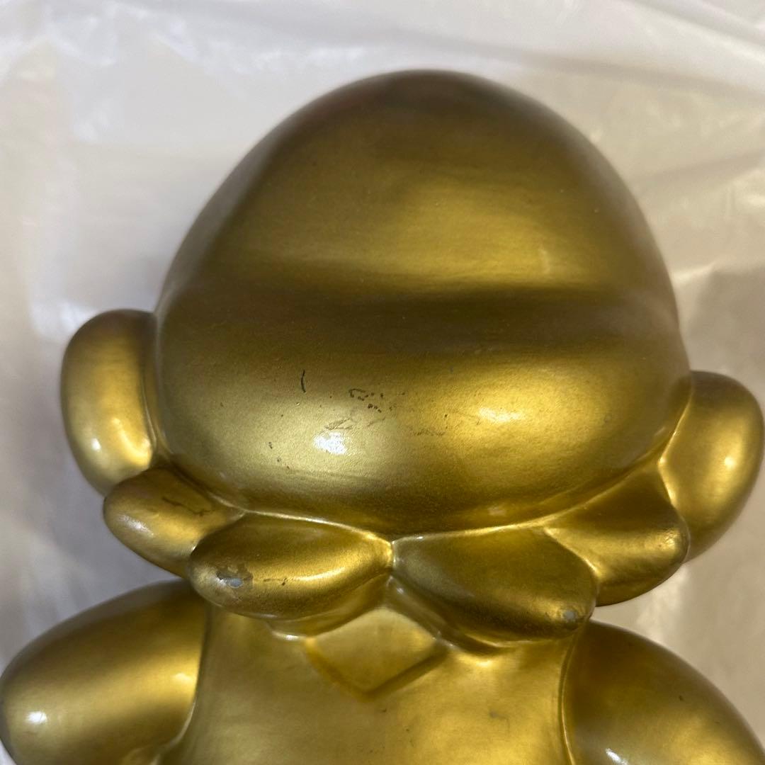 非売品　任天堂 店頭ディスプレイ 黄金　ゴールド マリオ 像　フィギュア　レトロ