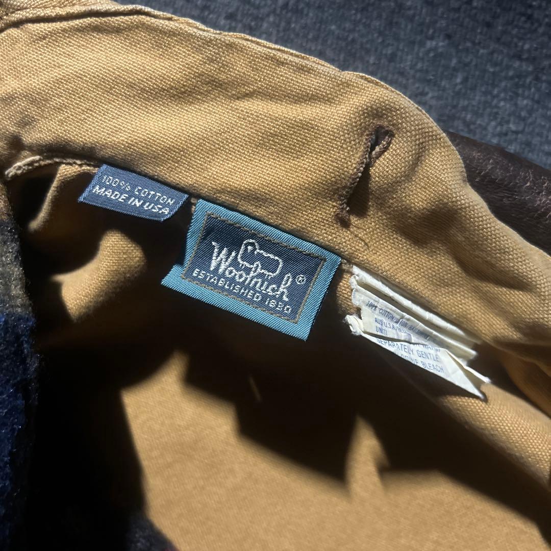 80s wool rich ハンティングジャケット、ライナー付きUSA製