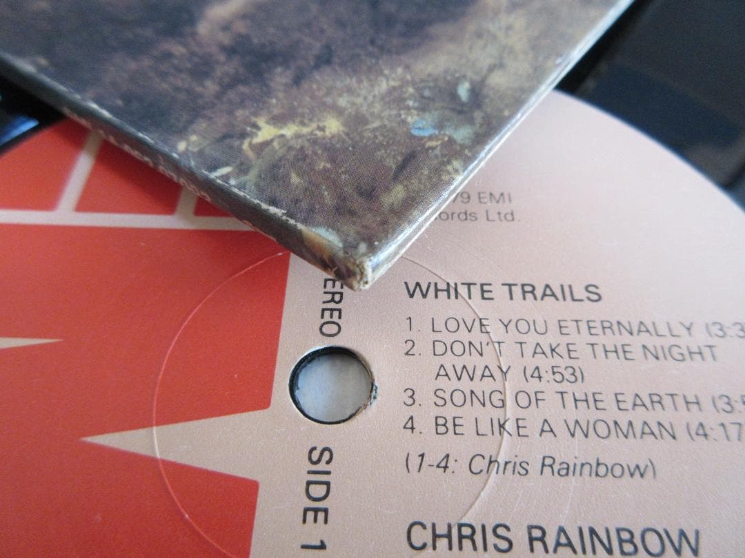 ★CHRIS RAINBOW / WHITE TRAILS★クリス・レインボウ