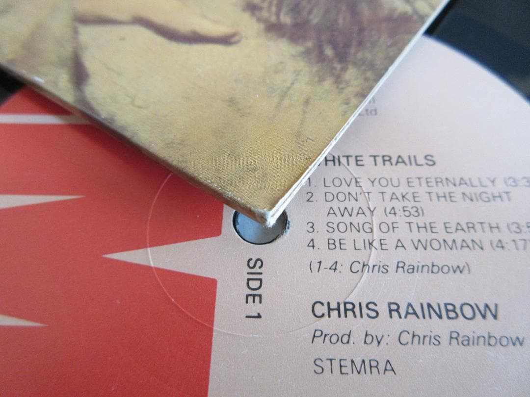 ★CHRIS RAINBOW / WHITE TRAILS★クリス・レインボウ