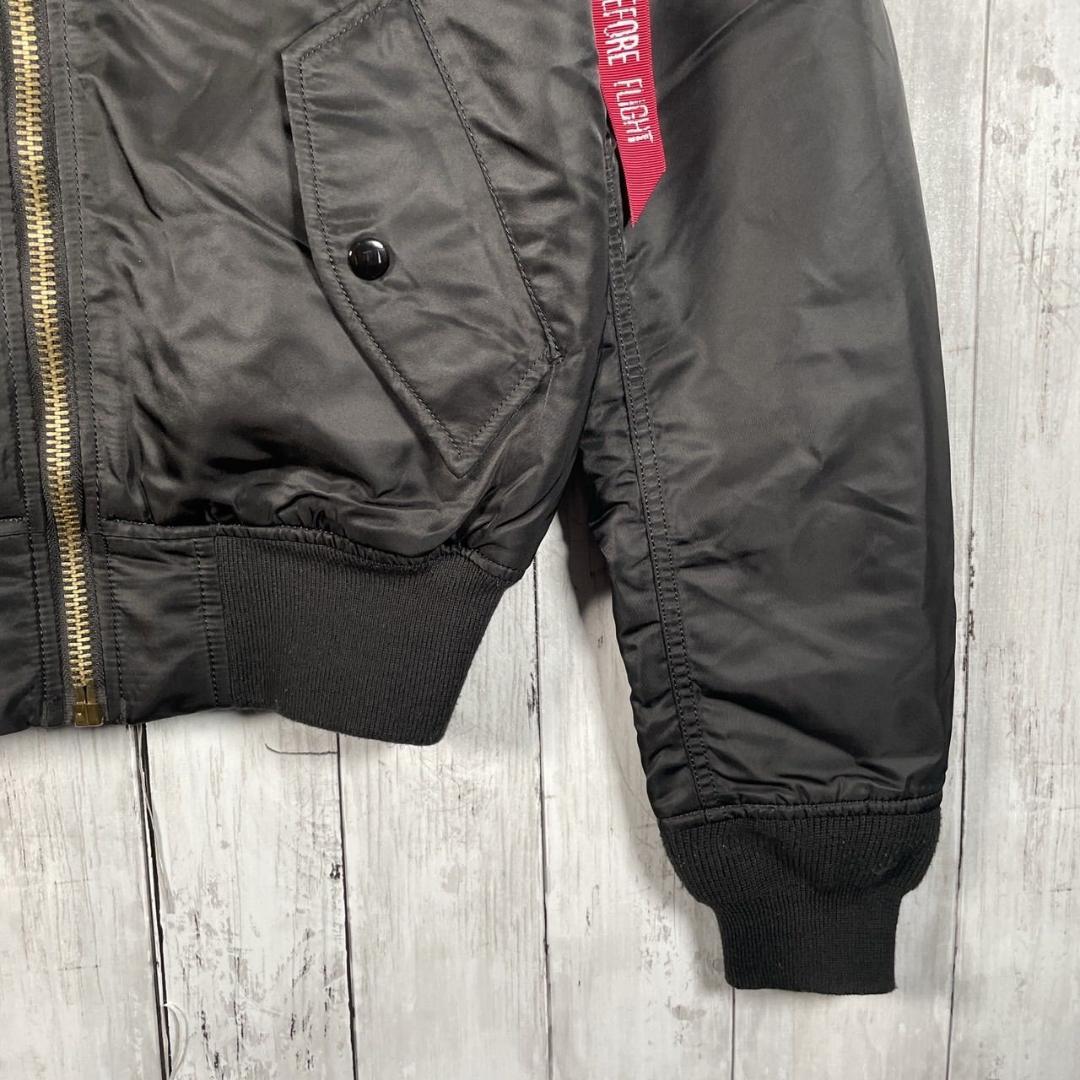 Alpha Industries MA-1 フライトジャケット XS ブラック