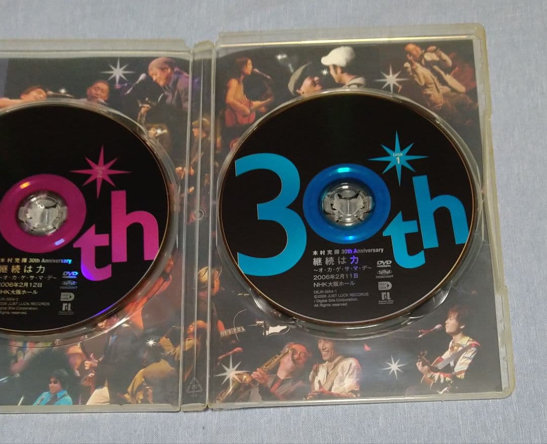 木村充揮 30周年記念ライブ DVD 2枚セット