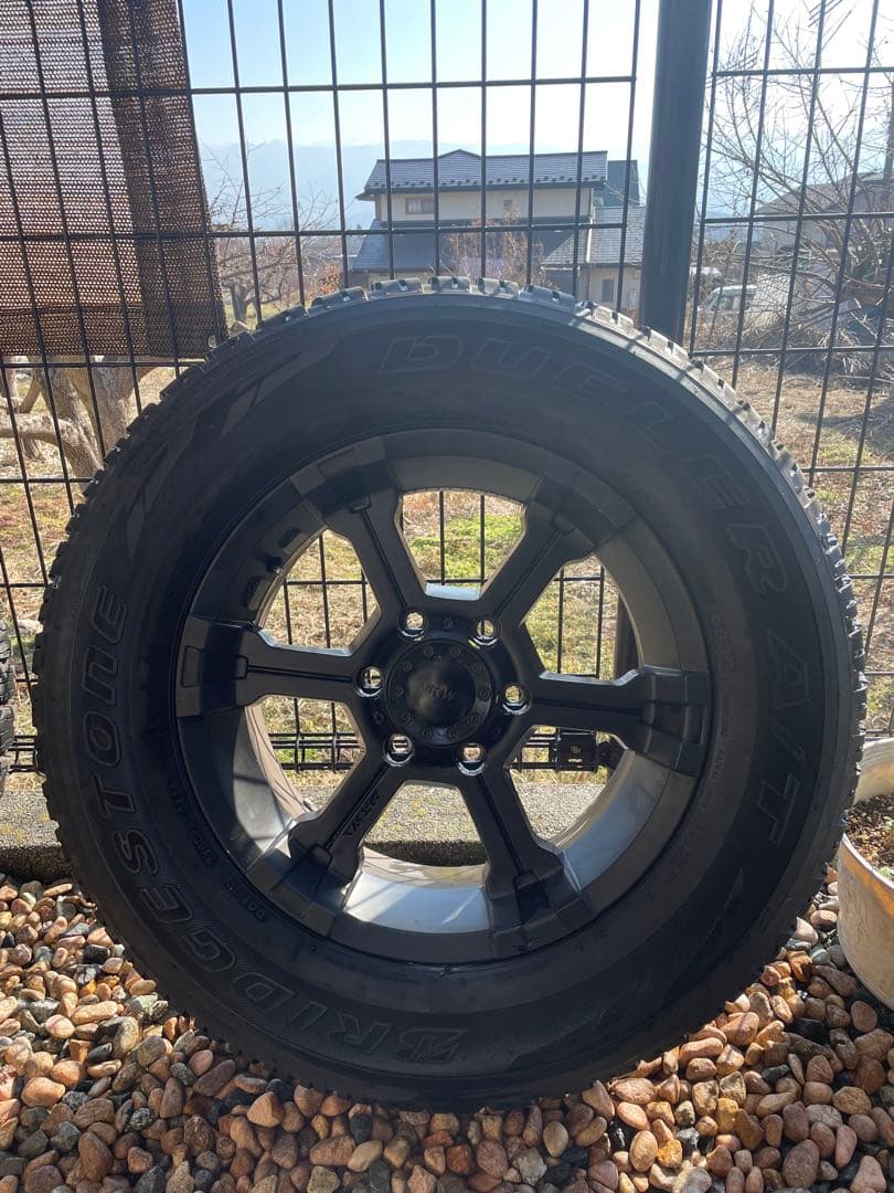 引き取り限定　MK-36 ブリヂストン デューラー　AT 265/65R17