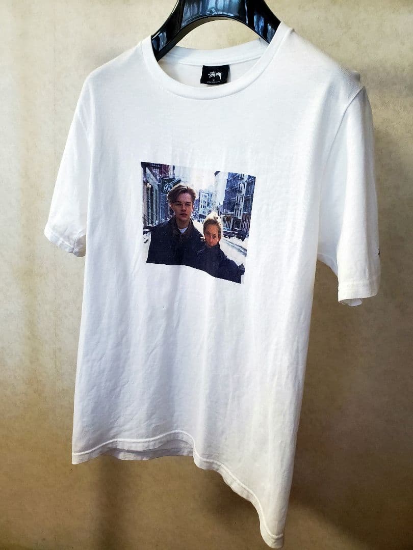 STUSSY Larry Clark フォトTシャツ Leo & Kate