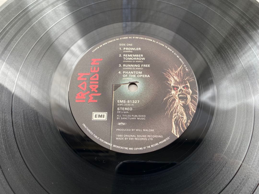 【美品】IRON MAIDEN / アイアン・メイデン 鋼鉄の処女