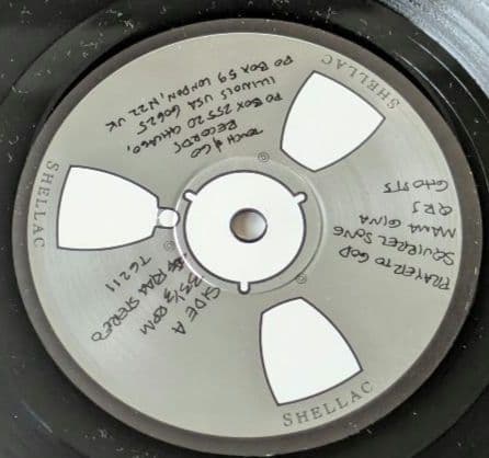 Shellac 1000 Hurts アナログレコード LP 輸入盤