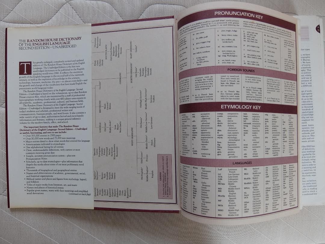 THE RANDOM HOUSE DICTIONARY 第二版