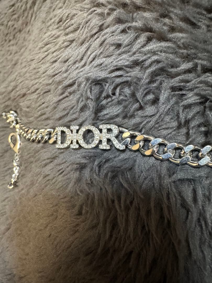 Dior シルバー チェーンネックレス　ディオール