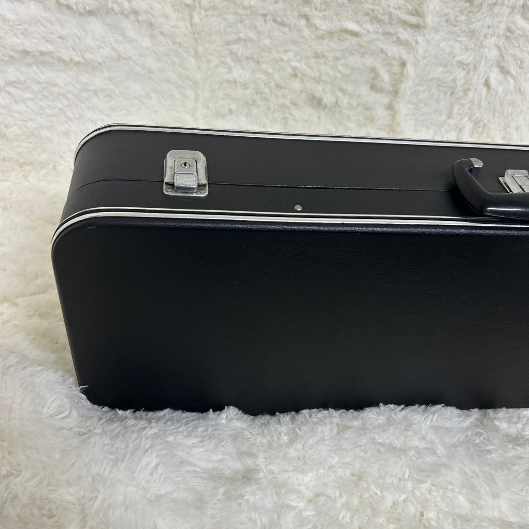 尺八　８本収納　キャリングケース　レザー　ハードケース