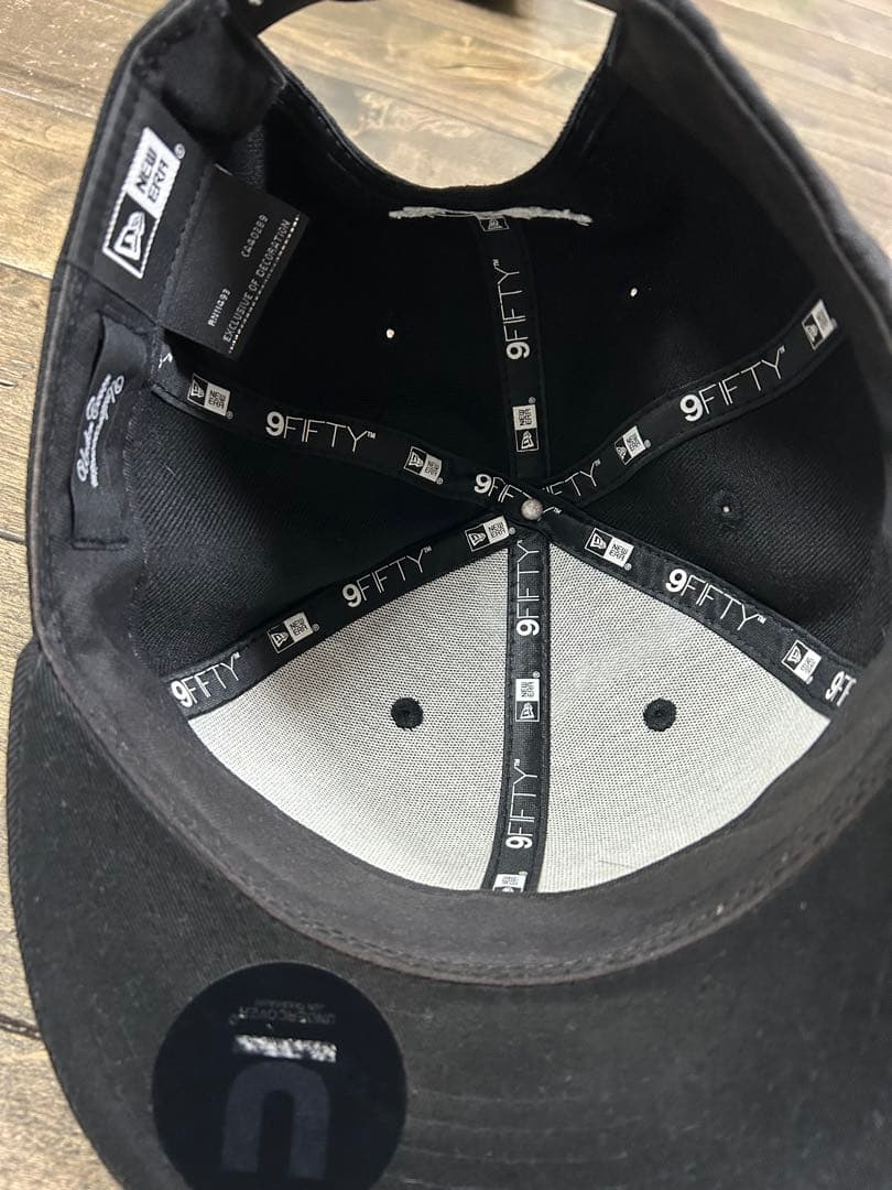 undercover ニューエラ　9FIFTY キャップ　ブラック