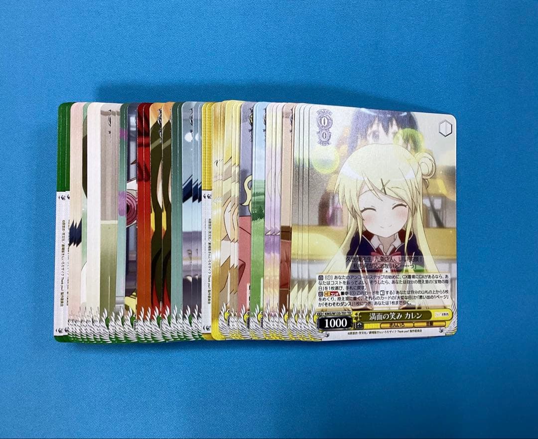 WS きんいろモザイク 先攻後攻マーカー TDノーマル4コン付き RR以下4コン