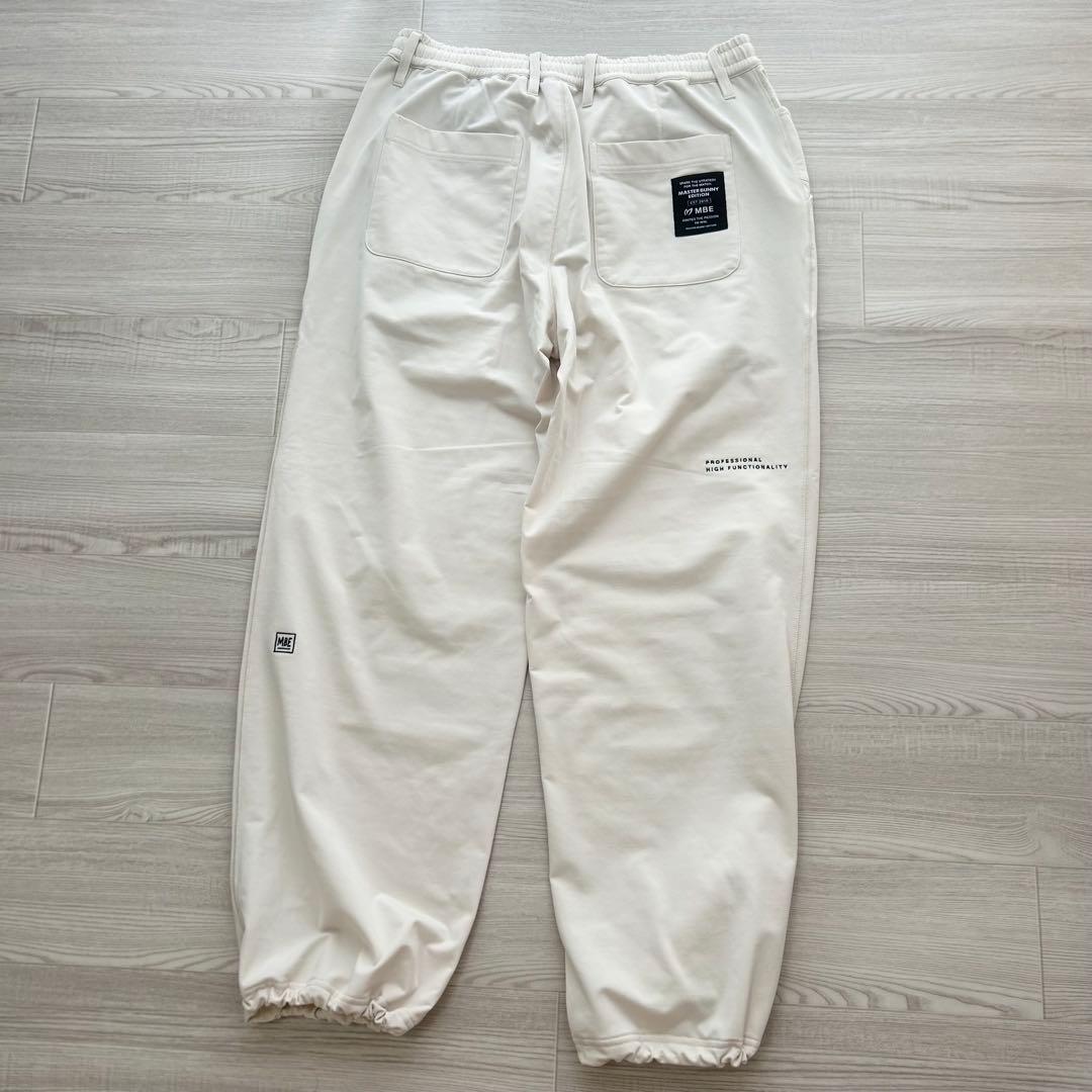 新品　マスターバニーエディション　パンツ　春夏　ストレッチ　オフホワイト　5
