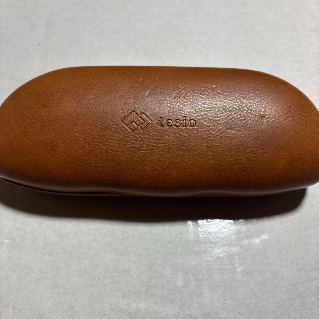 サングラス　谷口眼鏡　tesio NAMIKI　アッシュブラウン　クリア