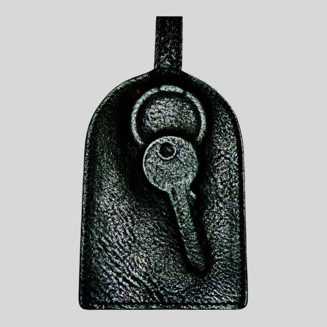 希少【Maison Martin Margiela】レザークロシェット 黒