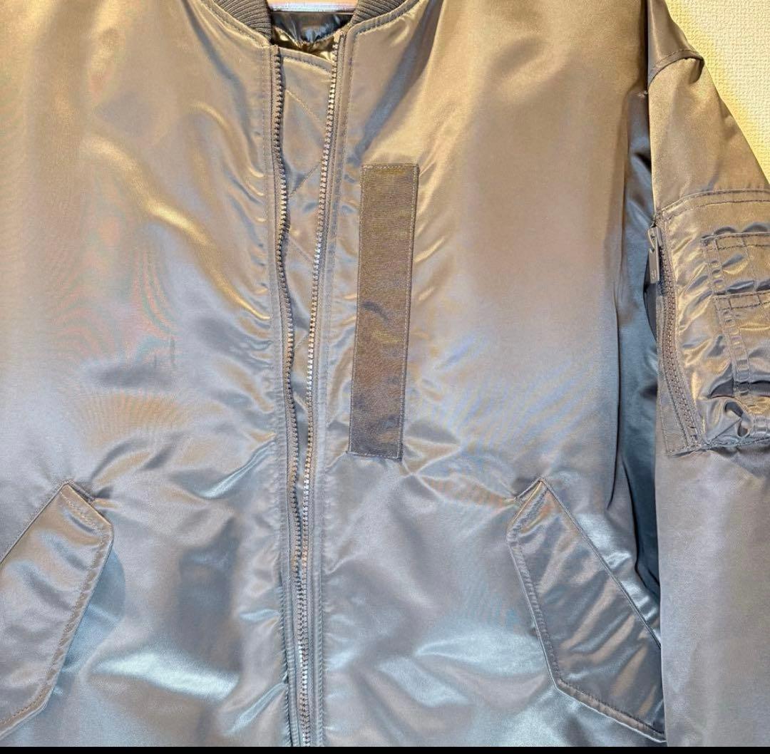 UNIQLO +J ブラック MA-1ジャケット XL