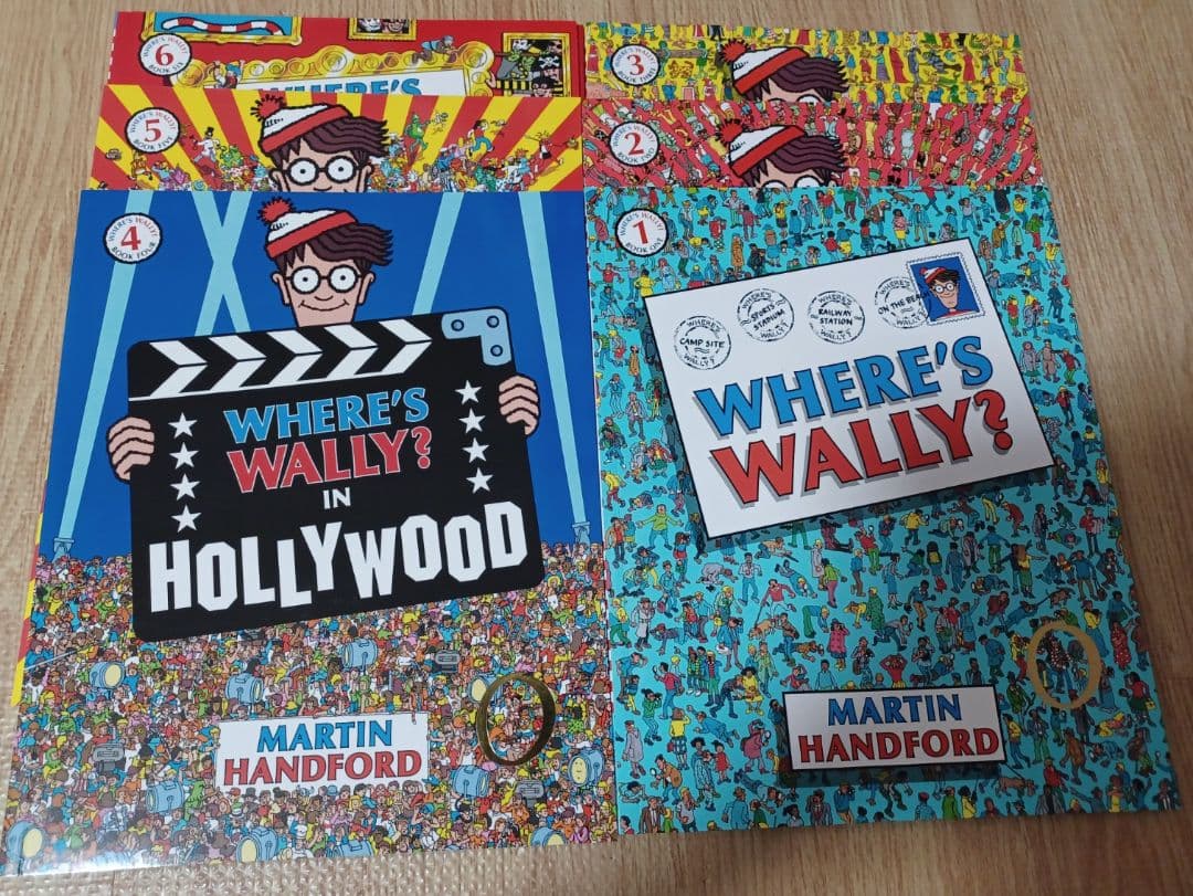 ウォーリーをさがせ 英語版 英語勉強 Where's Wally パズルセット