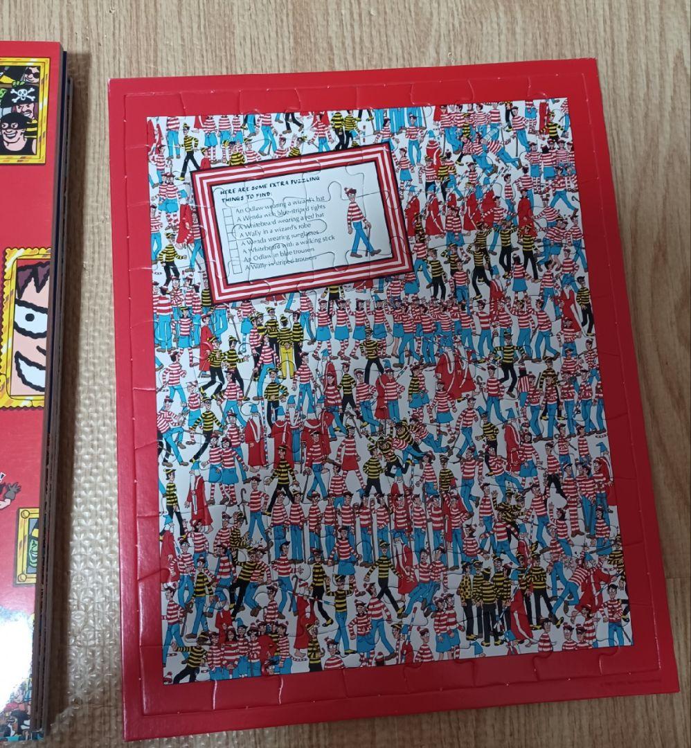 ウォーリーをさがせ 英語版 英語勉強 Where's Wally パズルセット