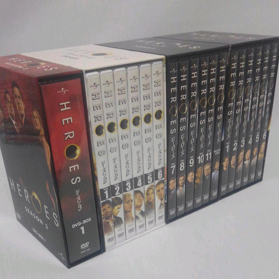 【DVD】HEROES/ヒーローズシーズン１ BOX 1～シーズン３BOX１