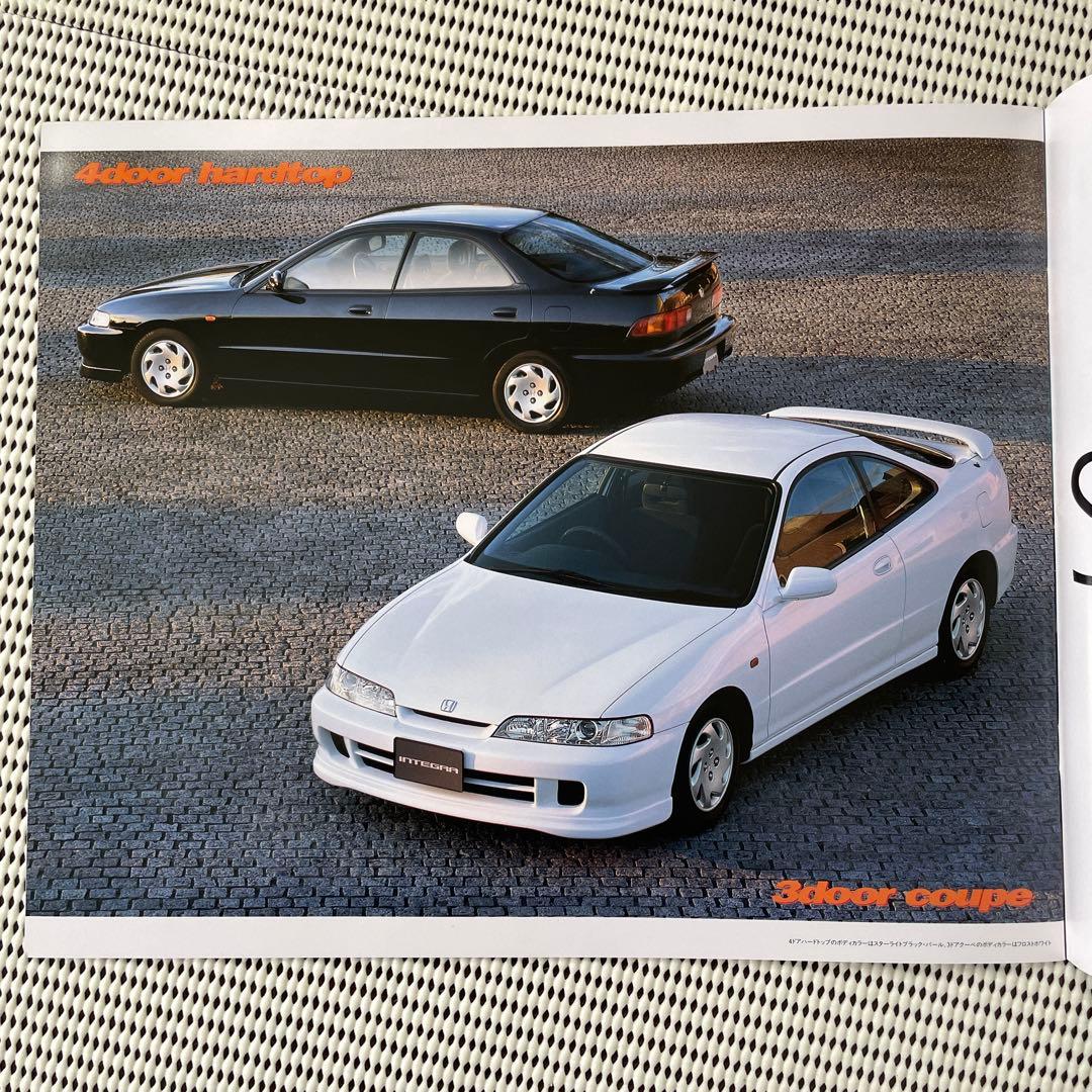 ホンダ　INTEGRA インテグラ　インテグラタイプR DC2 DC1 カタログ