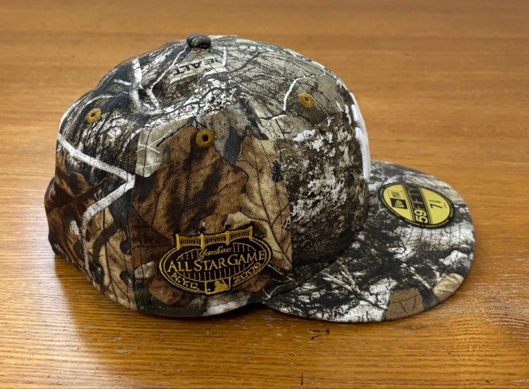 ニューエラ 59fifty 7 5/8 ヤンキース　リアルツリーカモ　キャップ