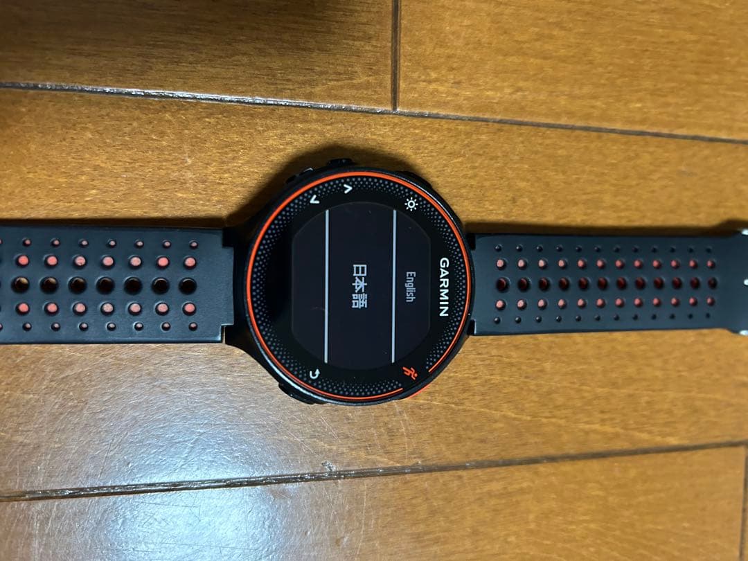 Garmin ForeAthlete235J ブラック・レッド