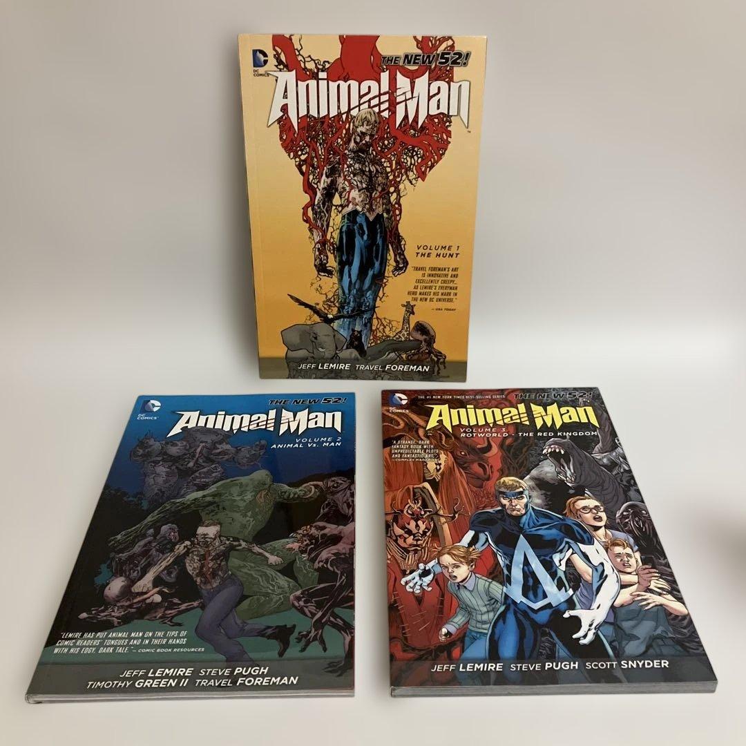 ANIMAL MAN 全5巻セット New52 英語版