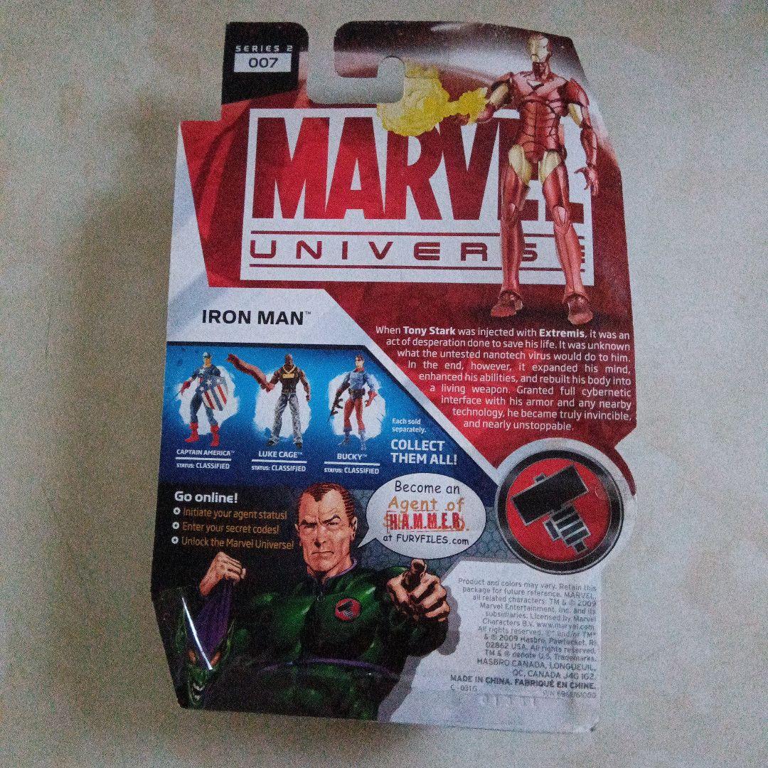 マーベル ユニバース アイアンマン フィギュア ＋ スパイダーマン フィギュア