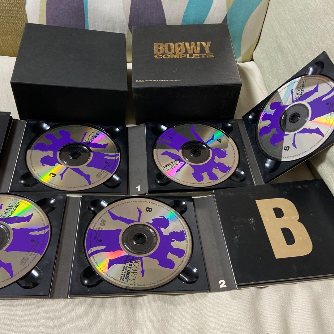 東芝EMI BOØWY COMPLETE 10枚組限定CDセット　中古傷