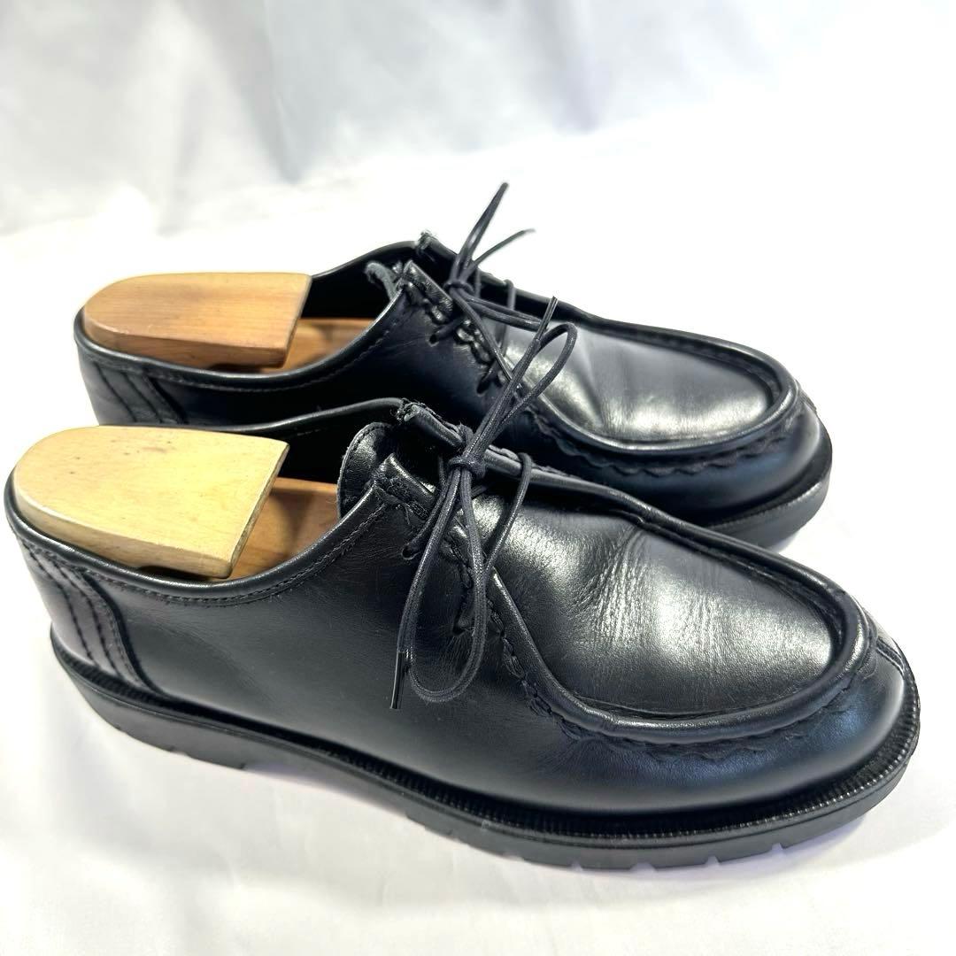 KLEMAN PADROR ブラックレザーモカシン サイズ41