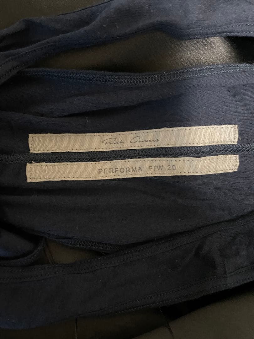 トップス Rick Owens 2020AW ribbed sleeveless top