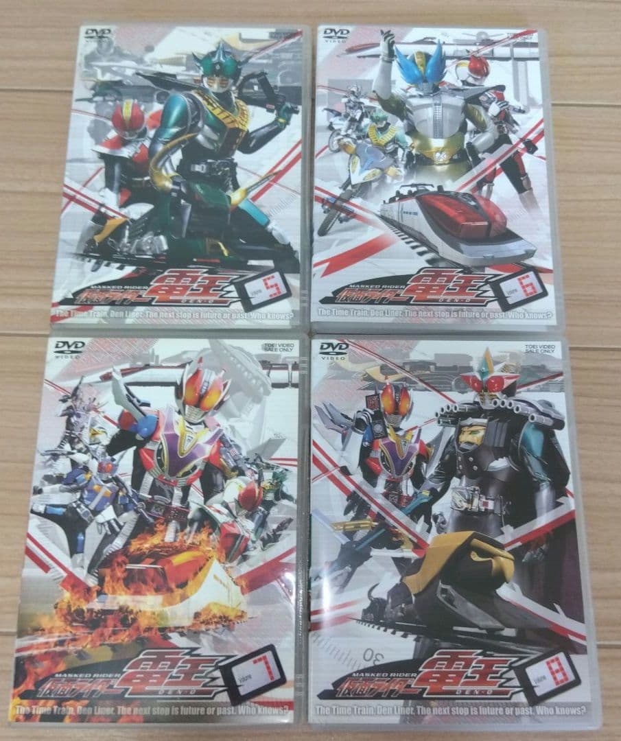 仮面ライダー電王 DVD 全巻セット まとめて 東映 特撮
