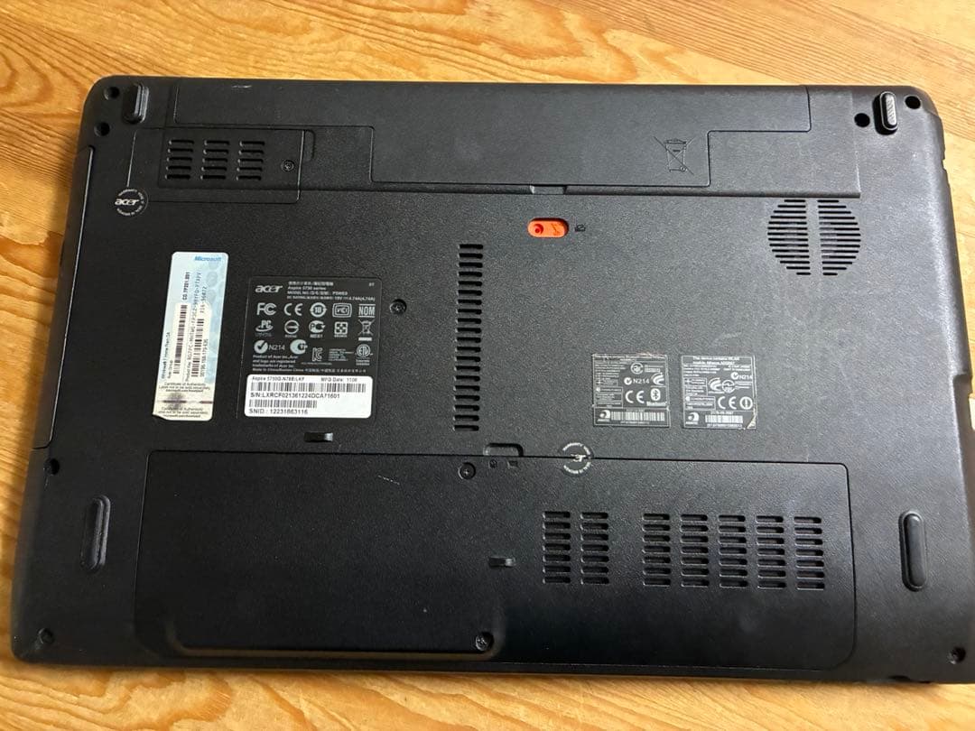 Acer ノートパソコン Aspire5750G