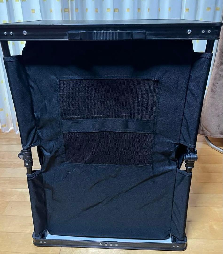 DOD(ディーオーディー) マルチキッチンテーブル ブラック