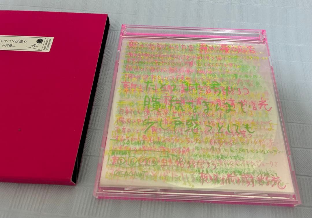 【美品】小沢健二 『犬は吠えるがキャラバンは進む（完全生産限定盤）』