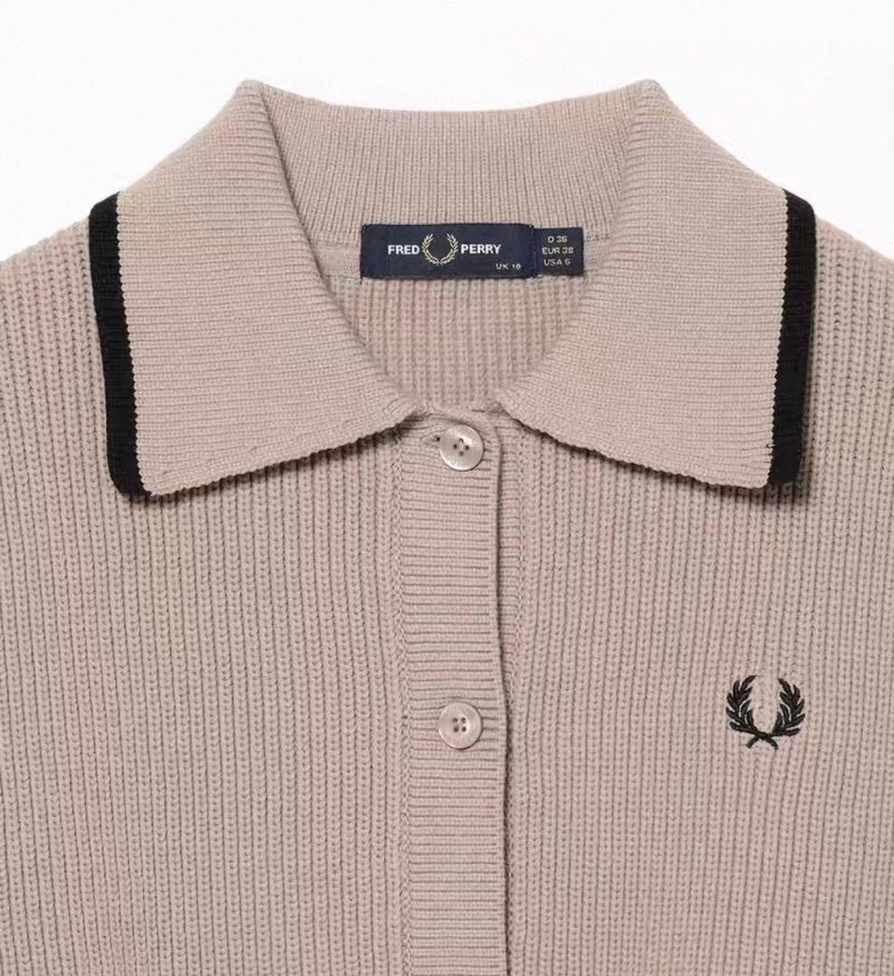 【新品】FRED PERRY×Ray BEAMS / 別注 カラー カーディガン