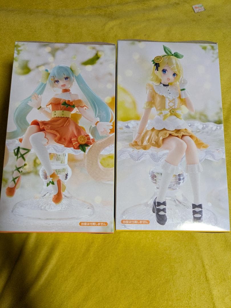 初音ミク キャラクター フィギュア A/B 鏡音リン　シトラス　フリューくじ