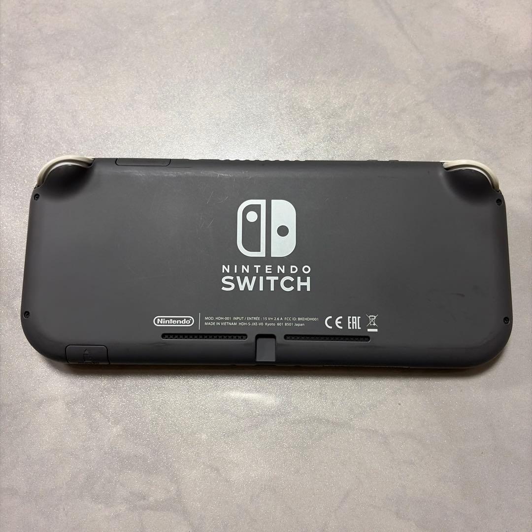【Nintendo Switch Lite】 グレー 本体 ▲箱・充電器付き▲