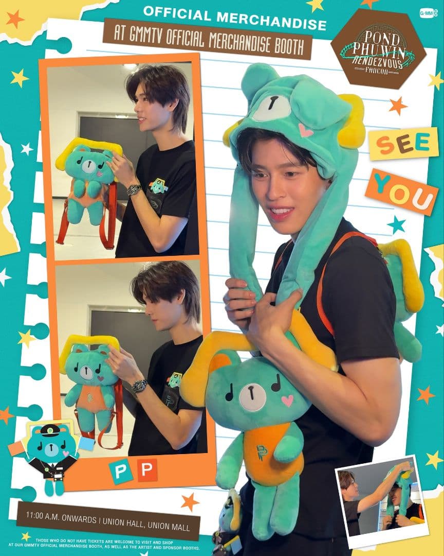 GMMTV PondPhuwin FANCON イアーポップハット