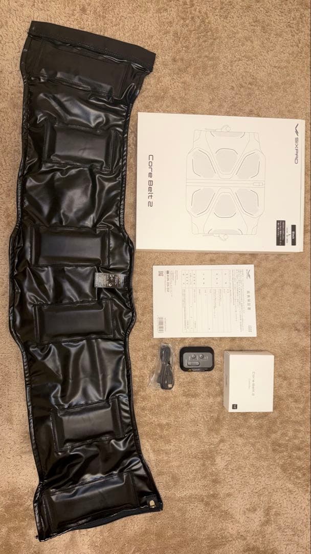 【ほぼ新品】SIXPAD Core Belt 2 Lサイズ　2年延長保証付き