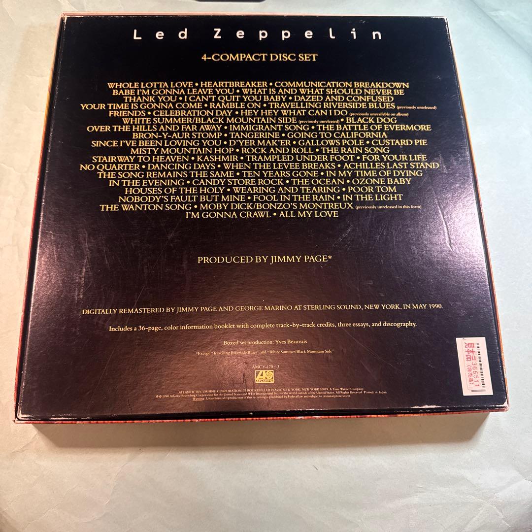 レッドツェッペリン LED ZEPPELIN 1968-1980
