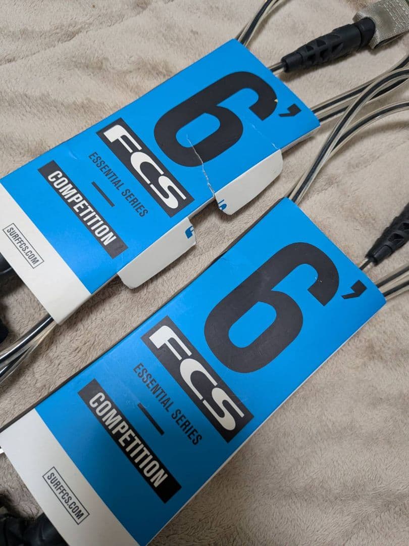 7*i様 【新品】FCS 6' コンペティションリーシュコード　2本セット