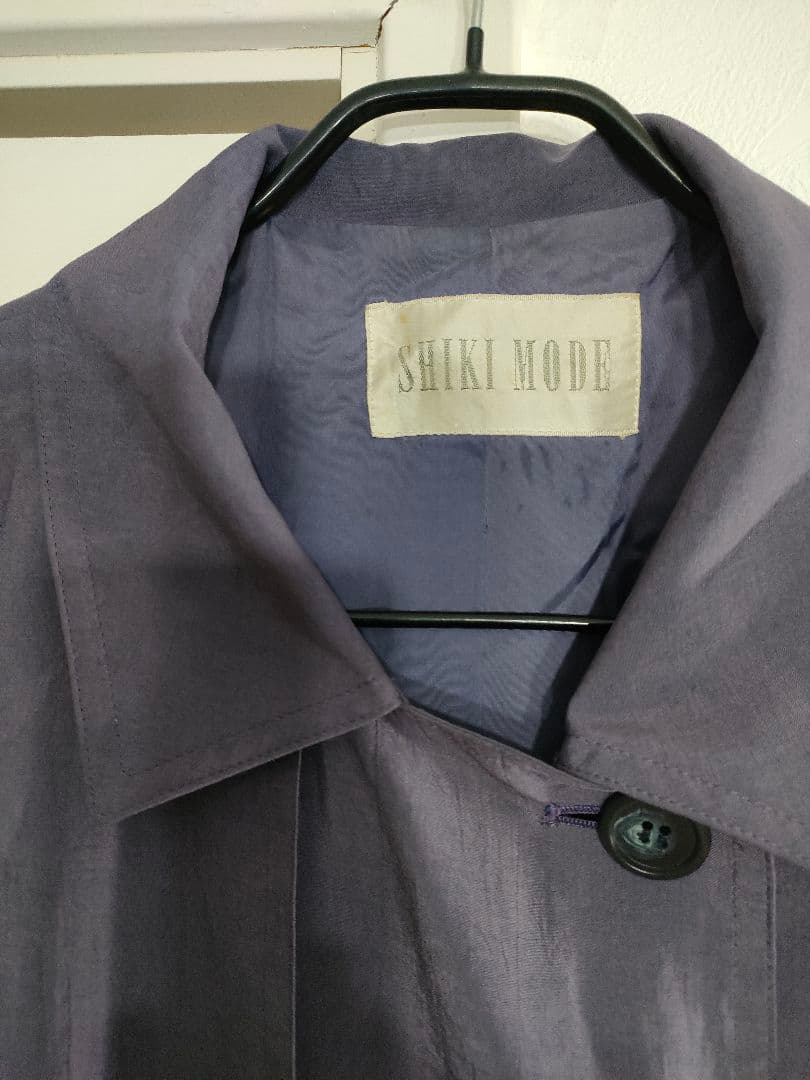 おにぎり✦SHIKIMODEシキモード式部㈱トリアセテート77%トレンチ