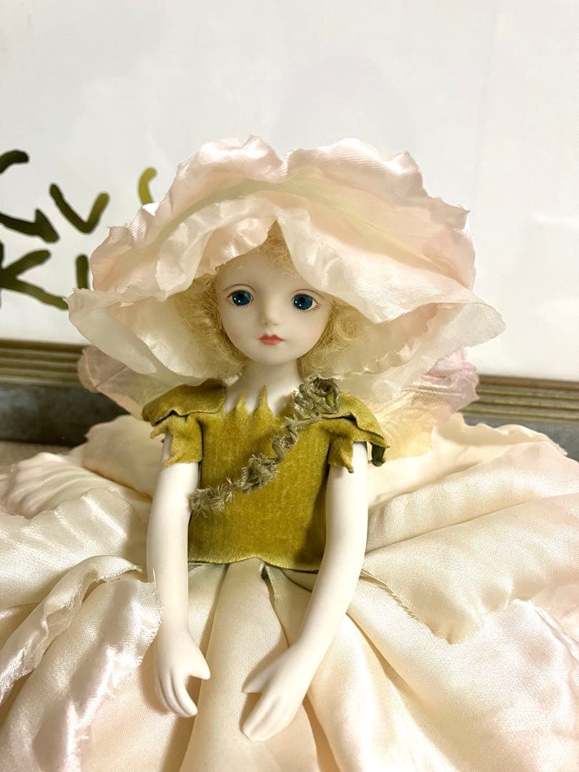 若月まりこ　ビスクドール　作家ドール　妖精シリーズ　スイートピーちゃん