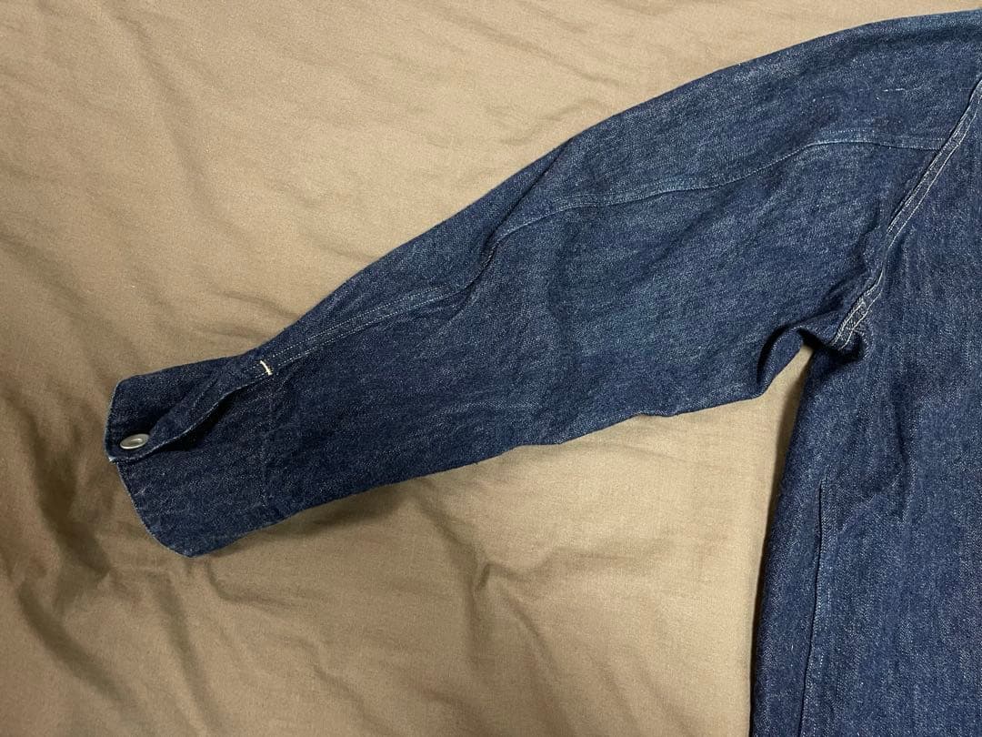 comoli デニム カバーオール size2 インディゴ 21AW